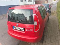 Gebraucht Skoda Roomster 69 PS (50 kW) 2008 Rot Van / Kleinbus