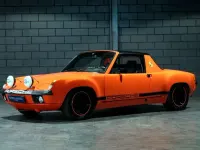 Gebraucht Porsche 914 1970 Orange Cabrio