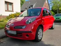 Gebraucht Nissan Micra 65 PS (47 kW) 2007 Rot Limousine