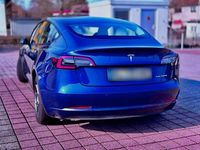 Gebraucht Tesla Model 3 Long Range AWD 366 kW (498 PS) 2021 Blau Limousine