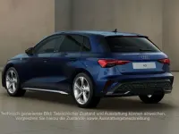 Käytetty Audi A3 S-Line 150 HP (110 kW) 2025 Sininen Sedan