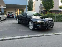 Gebraucht Audi A5 Cabriolet S-Line 190 PS (139 kW) 2016 Schwarz Cabrio