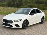 Gebraucht Mercedes A200 AMG line 163 PS (119 kW) 2020 Weiß Limousine