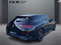 Gebraucht Mercedes CLA200 AMG line 150 PS (110 kW) 2024 Unilack nachtschwarz Kombi