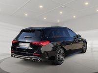 Gebraucht Mercedes C220 AMG line 197 PS (144 kW) 2026 Metalliclack obsidianschwarz Kombi