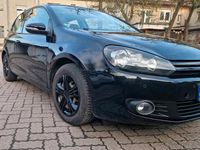 Gebraucht VW Golf VI 122 PS (89 kW) 2010 Schwarz Kleinwagen