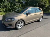 Gebraucht VW Golf Sportsvan Comfortline 110 PS (80 kW) 2015 Gold Van / Kleinbus