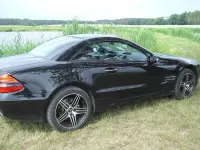 Gebraucht Mercedes SL500 306 PS (225 kW) 2004 Schwarz Cabrio
