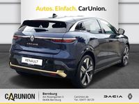 Gebraucht Renault Megane E-Tech Iconic 160 kW (218 PS) 2024 Nachtblau metallic, black pearlschwarz metallic Limousine
