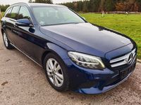Gebraucht Mercedes C220 194 PS (142 kW) 2019 Blau Kombi