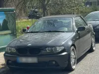 Gebraucht BMW 320 Cabriolet 170 PS (125 kW) 2004 Schwarz Cabrio