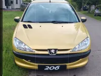 Gebraucht Peugeot 206 Filou 75 PS (55 kW) 2005 Gold Limousine
