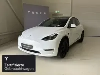 Gebraucht Tesla Model Y Performance 392 kW (533 PS) 2022 Weiß SUV