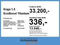 gebraucht Ford Kuga 1.5 EcoBoost Titanium ACC Navi HUD 4xSHZ