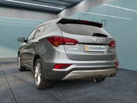 gebraucht Hyundai Santa Fe Premium blue