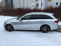 Gebraucht Mercedes C220 AMG line 170 PS (125 kW) 2015 Silber Kombi