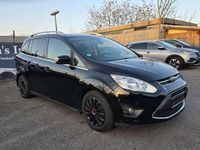 Gebraucht Ford Grand C-Max Titanium 116 PS (85 kW) 2013 Pantherschwarz metallic Van / Kleinbus
