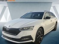 Gebraucht Skoda Octavia SportLine 204 PS (150 kW) 2022 Weiß Kombi