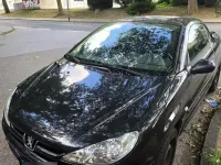 Gebraucht Peugeot 206 CC 109 PS (80 kW) 2004 Schwarz Cabrio