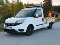 Gebraucht Fiat Doblò 95 PS (69 kW) 2017 Weiß Van / Kleinbus