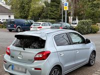 Gebraucht Mitsubishi Space Star 80 PS (58 kW) 2018 Silber Kleinwagen