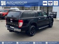 gebraucht Ford Ranger Doppelkabine Limited Allrad Hardtop AHK Navi Leder LED Sperrdiff.