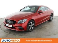 Gebraucht Mercedes C220 AMG line 194 PS (142 kW) 2019 Rot Coupé