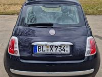 Gebraucht Fiat 500 Lounge 86 PS (63 kW) 2011 Blau Kleinwagen