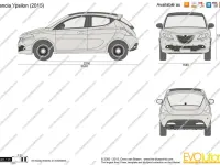 Gebraucht Lancia Ypsilon Gold 69 PS (50 kW) 2013 Schwarz Kleinwagen