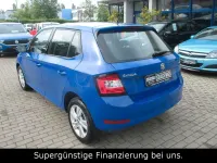 Gebraucht Skoda Fabia Ambition 95 PS (69 kW) 2019 Modra energy/energy blue Kleinwagen