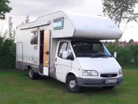 Gebraucht Ford Transit 101 PS (74 kW) 2000 Weiß Van