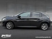 Gebraucht Peugeot e-208 Allure 100 kW (136 PS) 2023 Perla nera schwarz (metallic) Kleinwagen