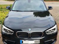 Gebraucht BMW 116 Advantage 116 PS (85 kW) 2018 Schwarz Kleinwagen