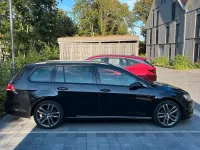 Gebraucht VW Golf VII R-line 150 PS (110 kW) 2014 Schwarz Kombi