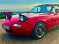 Gebraucht Mazda MX5 116 PS (85 kW) 1992 Rot Cabrio