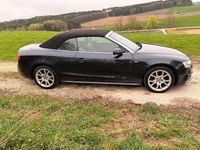 Usata Audi A5 Cabriolet Comfort 190 CV (139 kW) 2015 Blu Cabrio