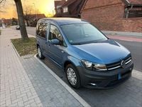 Gebraucht VW Caddy Trendline 125 PS (91 kW) 2016 Blau Van / Kleinbus