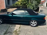 Gebraucht BMW 320 Cabriolet 150 PS (110 kW) 1996 Grün Cabrio