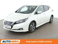 Gebraucht Nissan Leaf Acenta 110 kW (150 PS) 2022 Weiß Kleinwagen