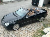 Gebraucht Mercedes CLK200 2009 Schwarz Cabrio