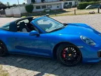 Gebraucht Porsche 911 Carrera 4 GTS Targa 450 PS (330 kW) 2017 Blau Cabrio