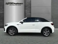 Gebraucht VW T-Roc Cabriolet R-line 150 PS (110 kW) 2025 Weiß Cabrio