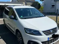 Gebraucht Seat Alhambra FR-Line 184 PS (135 kW) 2017 Weiß Van / Kleinbus