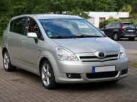 Gebraucht Toyota Corolla Verso 177 PS (130 kW) 2006 Silber Van / Kleinbus