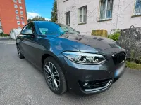 Gebraucht BMW 218 Sport Line 136 PS (100 kW) 2019 Grau Coupé