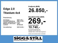 gebraucht Ford Edge 2.0 Titanium 4x4 PANO*LED*ACC*BLIS*NAV*SHZ*LEDER