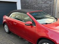 Gebraucht VW Golf Cabriolet 105 PS (77 kW) 2013 Rot Cabrio