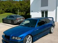 Second-hand BMW 320 150 CP (110 kW) 1992 Albastru Coupe