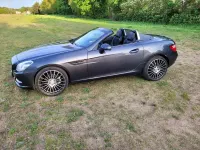 Gebraucht Mercedes SLK200 184 PS (135 kW) 2012 Grau Cabrio