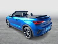 Gebraucht VW T-Roc Cabriolet Style 150 PS (110 kW) 2022 Ravennablau metallic schwarz Cabrio
